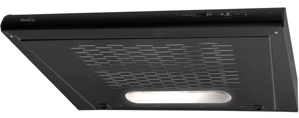 Okap podszafkowy Amica OSC6212B 163 m3/h Czarny