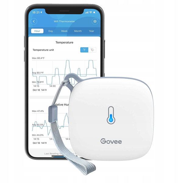 Termometr i higrometr Govee H5179 WIFI Czujnik Temperatury i Wilgotności