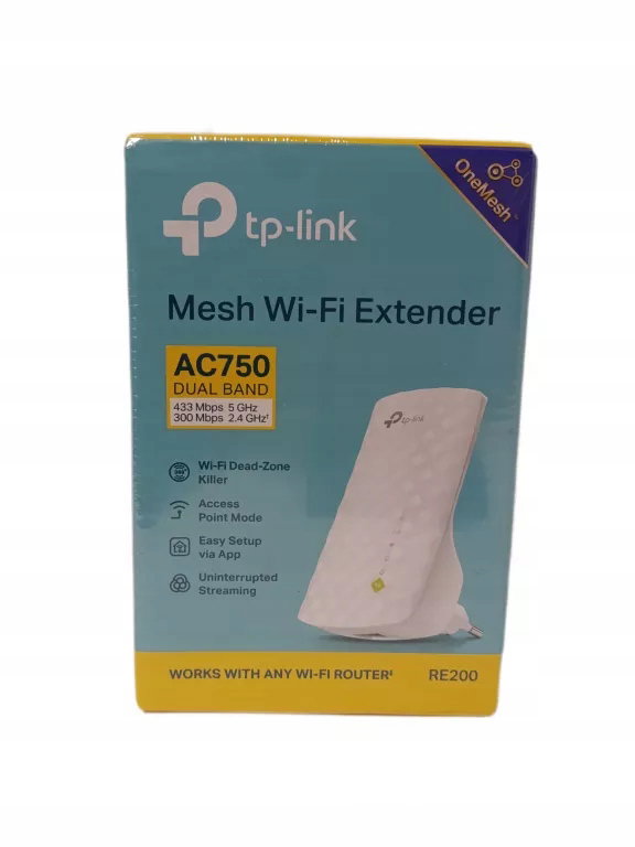 Wzmacniacz Internetu TP-LINK RE200 5GHz 802.11ac