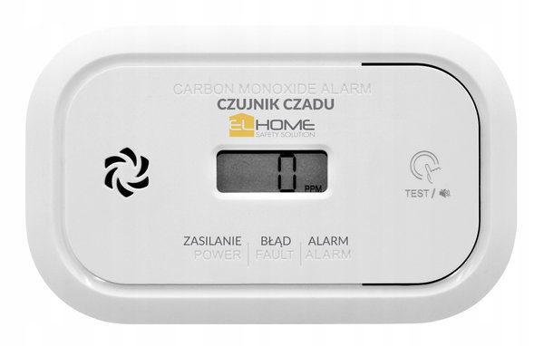 Czujnik czadu Eura-Tech EL HOME CD-17A2v2300/B LCD