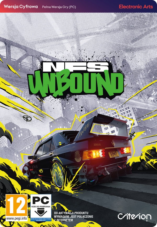 Gra na PC - Need for Speed Unbound - Wyścigi 12+