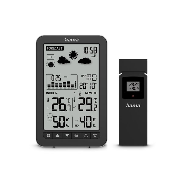 Stacja pogody Hama Ko Samui 222219 Alarm Zegar Pomiar temperatury