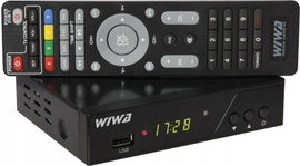 Tuner Dekoder Wiwa H.265 PRO DekoderTelewizji Naziemnej DVB-T2 HEVC EPG PVR