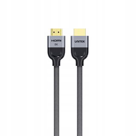 Kabel Przewód Unitek C11093RGY01-5M HDMI - HDMI 2.1 8K 5m Srebrny