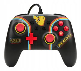 Gamepad PowerA Enhanced Pikachu Arcade do Nintendo