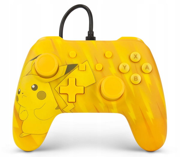 Gamepad Kontroler do Nintendo Switch PowerA Pokemon Static Pikachu Żółty