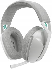 Słuchawki bezprzewodowe z mikrofonem Logitech G321 LIGHTSPEED Nauszne Białe