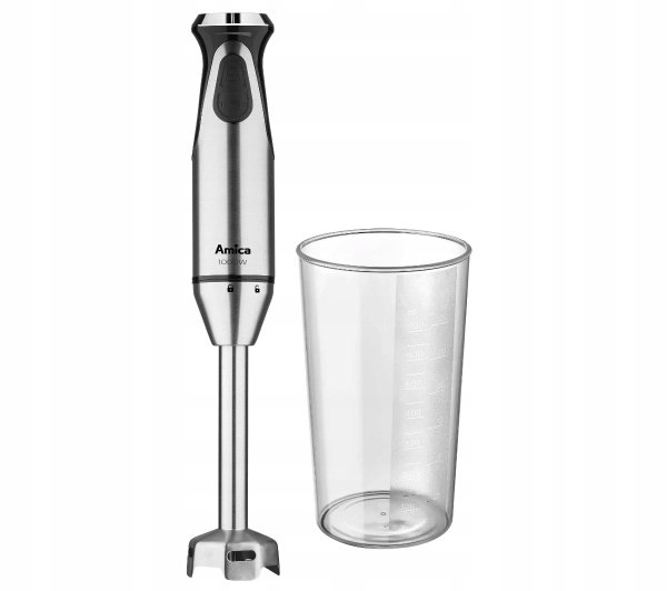 Blender ręczny Amica BD 8011 1000W Srebrny do Miksowania Rozdrabniania