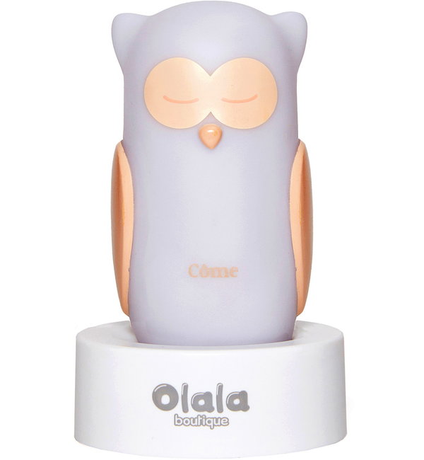 Lampka nocna LED Olala boutique Sowa Come dla dzieci Akumulatorowa
