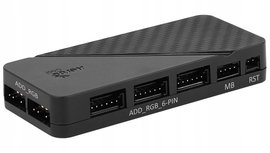 Hub Aerocool H66F RGB Control - 6 portowy kontroler do wentylatorów