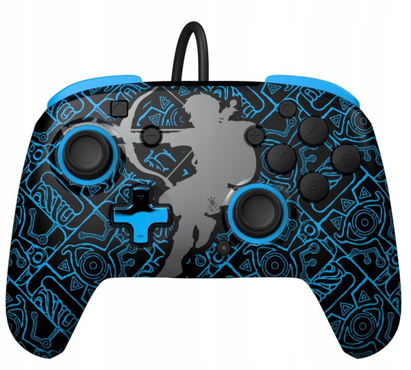 Gamepad PDP Rematch Zelda Glow in the Dark do NSW