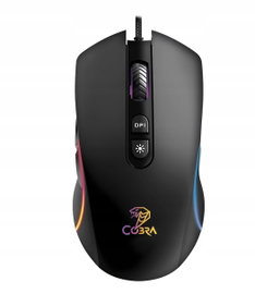 Mysz przewodowa Cobra GM30RGB Horwin Czarna Gaming