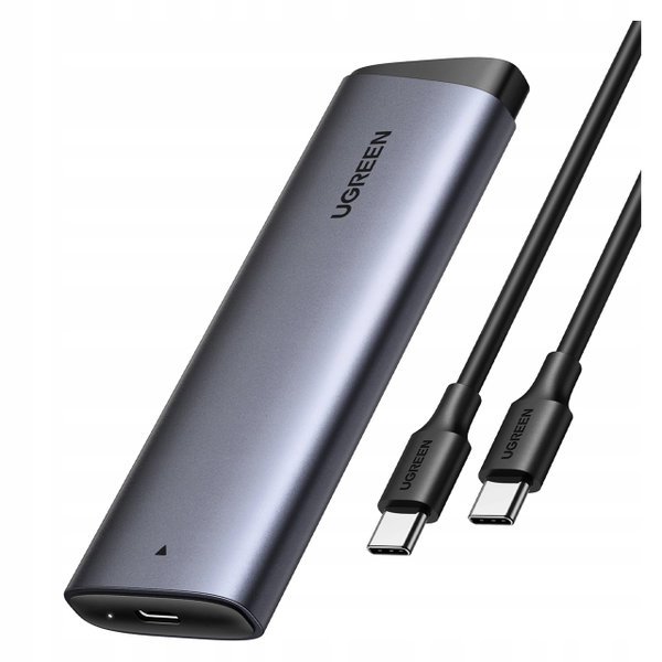 Obudowa do dysku SSD M.2 UGREEN CM767 NVMe USB-C 3.2 Szara