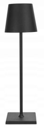 Lampka LED Lin Moonlight 8007 Akumulatorowa 300 lm Czarna do salonu biura