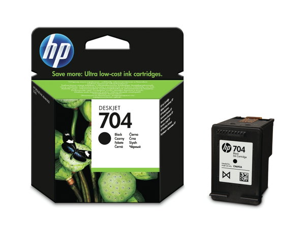 Tusz HP 704 CN692AE Czarny Oryginalny do Deskjet Ink Advantage 2060