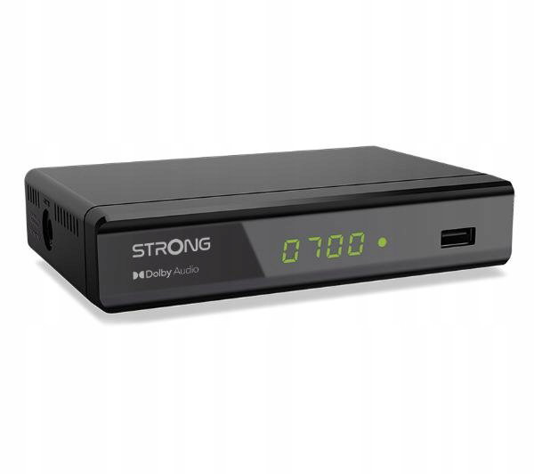 Dekoder Tuner do naziemnej telewizji DVB-T2 Strong SRT 8119 HEVC H.265