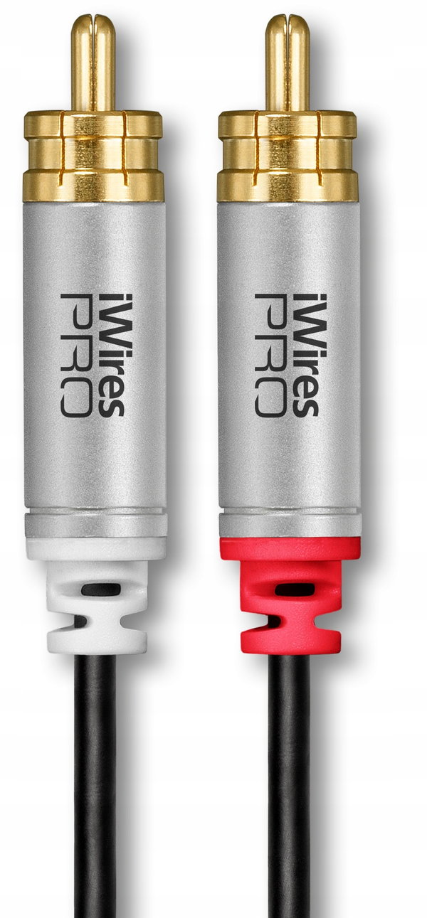 Kabel Przewód analogowy audio Techlink iWires Pro 2x RCA - 2x RCA 5 metrów
