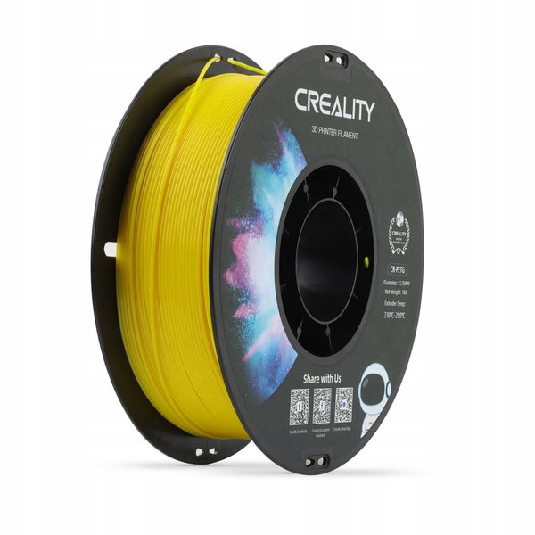 Filament Creality CR-PETG 1,75mm Żółty
