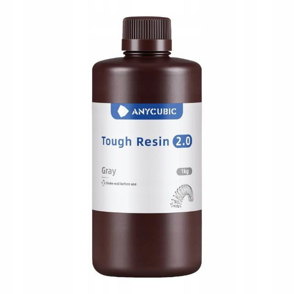 Żywica Anycubic Tough Resin 2.0 1KG Szara