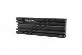 Radiator be quiet! MC1 Chłodzenie do dysku SSD M.2 2280 Aluminium Czarny