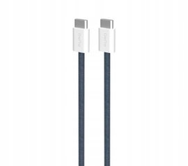 Kabel Przewód Puro USB-C do USB-C 60W 1,5 metra Niebieski