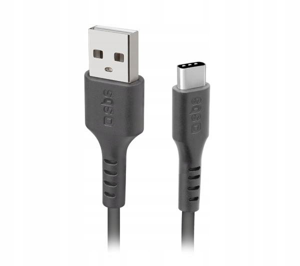 Kabel Przewód SBS USB do USB-C 2.0 1 metr Czarny