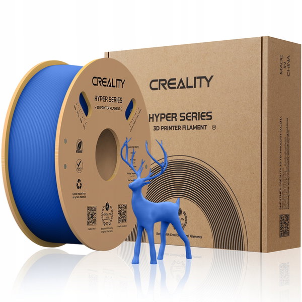 Filament Creality Hyper PLA 1,75mm Niebieski