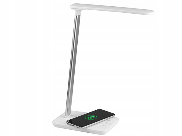 Lampka biurkowa Tracer Luna TRAOSW46927 230lm Ładowanie indukcyjne Biała