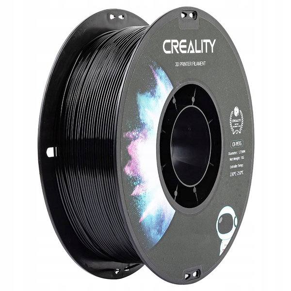 Filament do drukarki 3D Creality CR-PETG 1,75mm Czarny