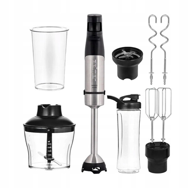 Blender Zelmer ZHB4845 Impress 1400W Rozdrabniacz Końcówka do ubijania