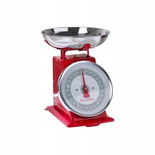 Waga kuchenna Terraillon Tradition 500 Tarowanie 1L Czerwona