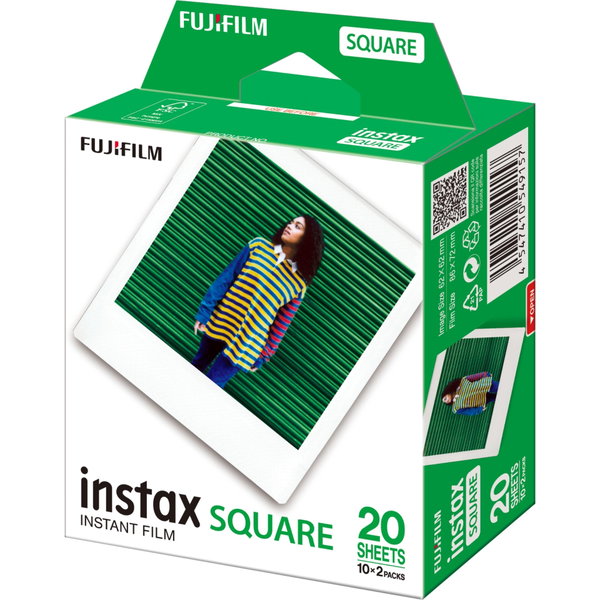 Wkład do aparatu natychmiastowego Fujifilm Instax Square 20 sztuk