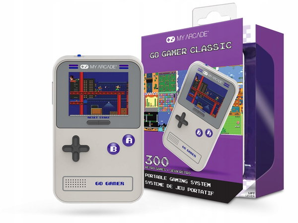 Konsola przenośna My Arcade Go Gamer Classic Purple 300 Games DGUN-3910