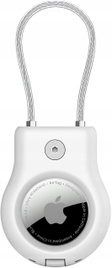 Brelok Etui na lokalizator Belkin Secure Holder Wire Loop AirTag Biały