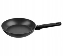Patelnia tradycyjna La Bonita Grafito LB24PA001 Indukcja 24cm Czarna