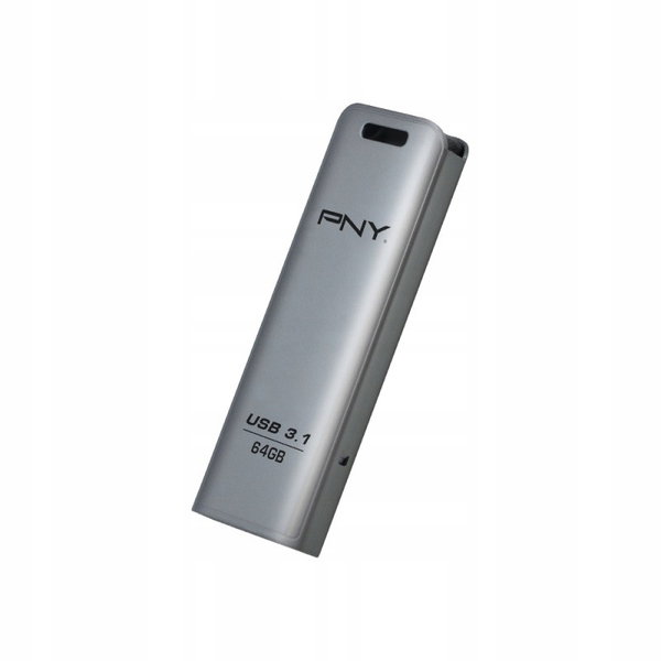 PenDrive PNY 2 x Elite Steel 64GB USB 3.1 80 MB/s Srebrny