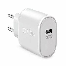 Ładowarka sieciowa uniwersalna SBS PD 20W USB-C Biała