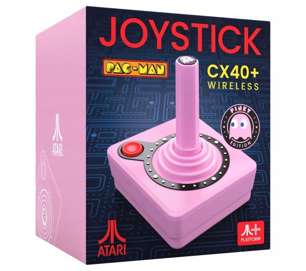 Joystick bezprzewodowy Atari CX40+ Pac-Man Edition do Atari 2600+ / 7800+