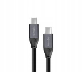 Kabel Przewód USB-C Reinston EKT47 Typ C 100W Szybkie Ładowanie 2m Czarny