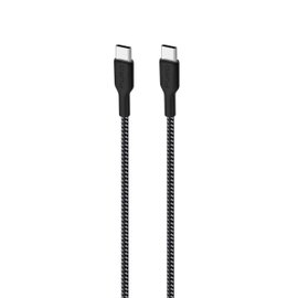 Kabel Przewód Puro Fabric Ultra Strong USB-C do USB-C - 1,2 metra Czarny