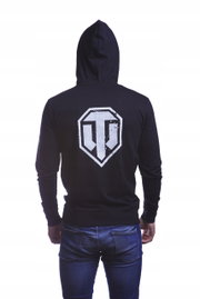 Bluza rozpinana na zamek Good Loot World of Tanks Black Hoodie S Czarna