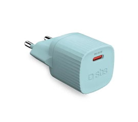 Ładowarka sieciowa uniwersalna SBS USB-C WALL ECO GRS 25W Niebieska