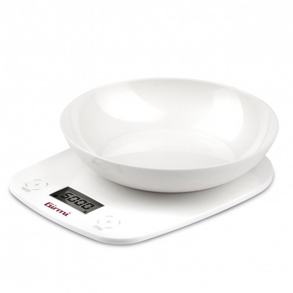 Waga kuchenna Girmi PS01 Tarowanie 5kg Biała