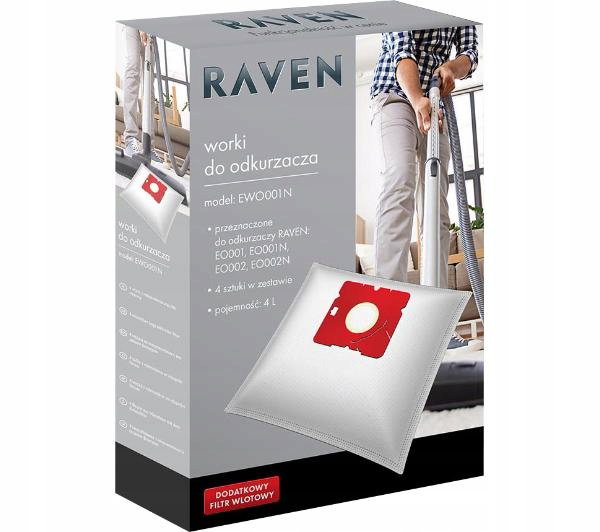 4 WORKI + FILTR RAVEN EWO001N do EO001 EO001N EO002 EO002N EO008