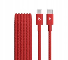 Kabel Przewód Beats Woven USB-C do USB-C 1,5m Czerwony