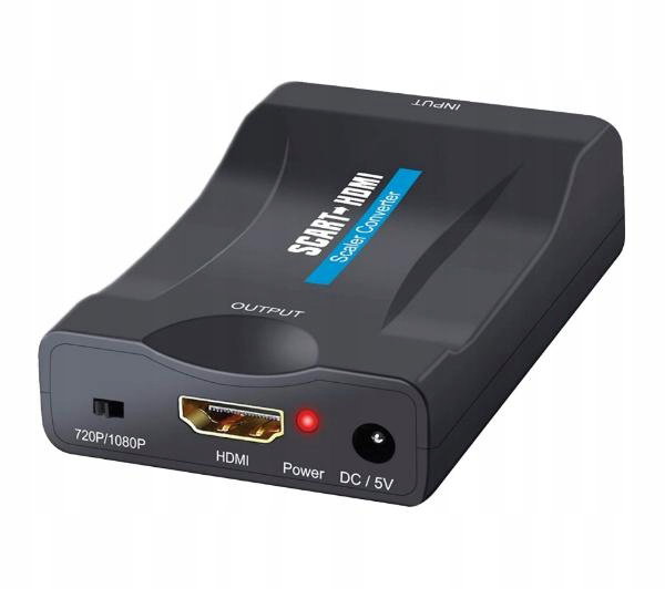 Adapter audio video do TV konwertor SCART na HDMI