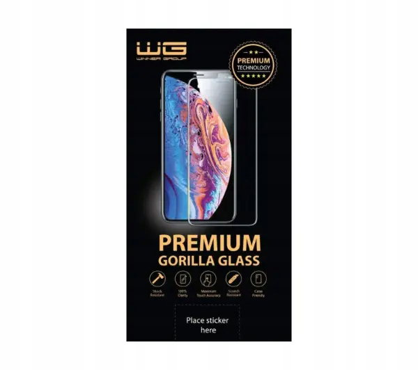 Szkło hartowane na wyświetlacz Winner WG 4D Premium FG do iPhone 15 / 16