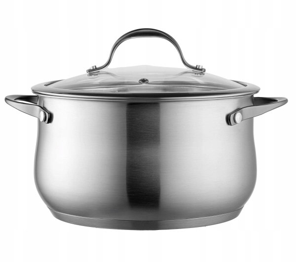 Garnek tradycyjny La Bonita LB24G003 5,7L Clasico ze szklaną pokrywką