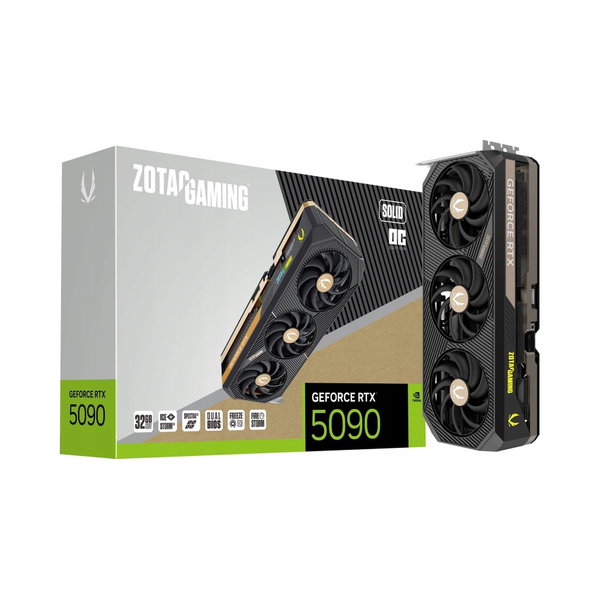 Karta graficzna Zotac GeForce RTX 5090 Solid OC 32GB GDDR7 DLSS4