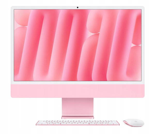 All-in-One Apple iMac 24 M4/24GB/1TB/MacOS Retina 4,5K Różowy 10R GPU
